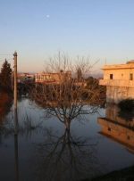 فروریختن یک سد، روستایی را در سوریه به زیر آب برد