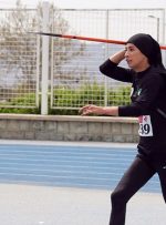 بانوی سی‌سختی قهرمان پرتاب نیزه جام رمضان کشور شد