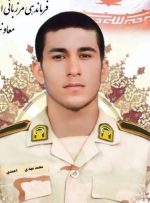 تصویر سرباز وظیفه ای که در دفاع از مرزها در مقابل طالبان به شهادت رسید