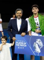 کولاک بازیکن دهدشتی در شب تاریخ سازی هندبال ایران در مسابقات قهرمانی نوجوانان جهان