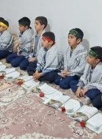 کار زیبای بچه‌های مدرسه تحولی دهدشت در منزل یک شهید