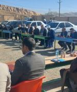 میزخدمت جهادگران فاطمی در روستای تل زری دهدشت