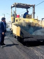 روکش آسفالت و پر کردن چاله ۶ هزار مترمربع از خیابان‌های شهر دهدشت