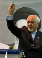  حضور ظریف در حسینیه جماران برای رای دادن