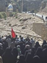 راهپیمایی جاماندگان اربعین در سرفاریاب