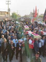 چرام در استقبال از آلاله های فاطمی بوی شهید و شهادت گرفت+تصاویر